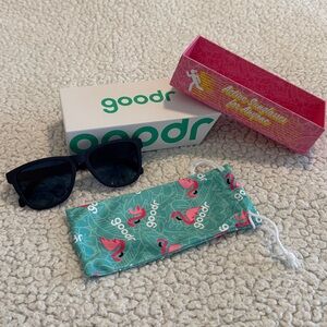 Goodr Sunglasses. Drinks Seawater, Sees Future